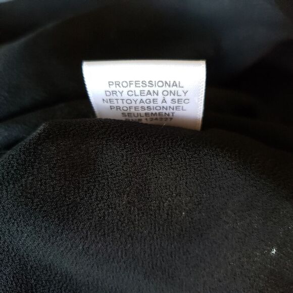 Misa Nova One Shoulder Long Sleeve Sequin Mini Dress Party New Year Lined Medium - Picture 11 of 11